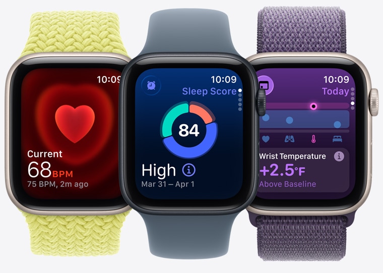Apple Watch SE 3, GPS, 44 mm, Midnight Aluminium Case, Midnight